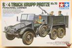 ROWASP | Tamiya 1/35 6X4 Truck Krupp Protze Kfz 70 Personnel, Hobby en Vrije tijd, Modelbouw | Auto's en Voertuigen, 1:32 tot 1:50