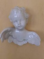 Engelenkopje van porselein om op te hangen, Ophalen of Verzenden, Gebruikt