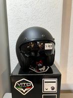 AANBIEDING Helm VITO Special Small mat zwart, Motoren, Kleding | Motorhelmen, Ophalen of Verzenden, Nieuw met kaartje, Jethelm