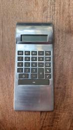 Design calculator van gegoten aluminium mooi vormgegeven., Ophalen of Verzenden