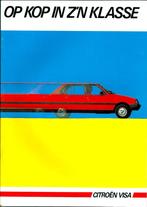 Folder Citroen Visa 1984, Ophalen of Verzenden, Gelezen, Citroën