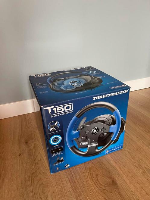 Thrustmaster T150 Force Feedback, Spelcomputers en Games, Spelcomputers | Sony PlayStation Consoles | Accessoires, Zo goed als nieuw