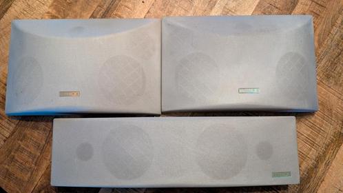 Mission M7dS (2x) + Mission M7C1i, Audio, Tv en Foto, Luidsprekers, Gebruikt, 60 tot 120 watt, Overige merken, Ophalen