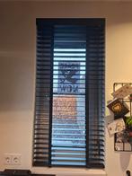Zwarte houten shutters. 64,5 br en 1.38 h, Huis en Inrichting, Ophalen, Zo goed als nieuw, Minder dan 100 cm