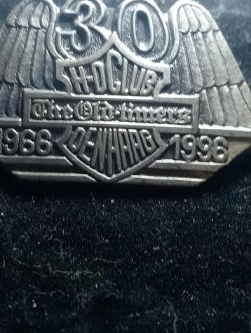 Dit is een speldje van de Harley-Davidson Owners Group (H-DO beschikbaar voor biedingen