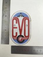 emaille bordje EVO, Verzamelen, Verzenden, Gebruikt, Reclamebord