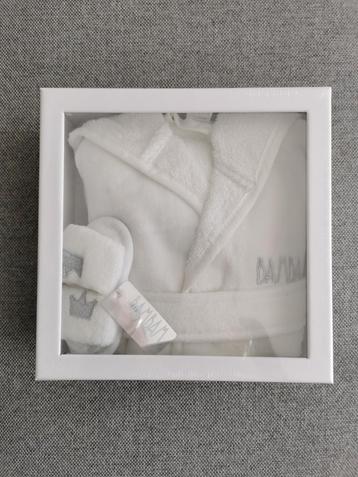 BAMBAM giftset - badjas en slofjes - nieuw! 