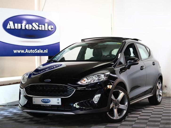 Ford Fiesta 1.0 EcoBoost Active X AUTOMAAT PANO CARPLAY '18, Auto's, Ford, Bedrijf, Te koop, Fiësta, ABS, Airbags, Airconditioning