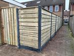 21 planks grenen schutting €90 per meter inclusief montage, Tuin en Terras, Schuttingen, Nieuw, Ophalen of Verzenden, Minder dan 3 meter