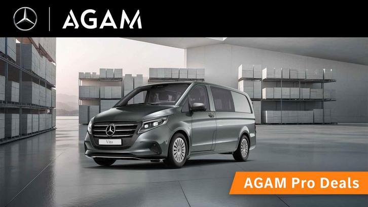 Mercedes-Benz Vito 114 CDI L2 Pro, Auto's, Bestelauto's, Bedrijf, Te koop, Mercedes-Benz Certified, ABS, Achteruitrijcamera, Airconditioning