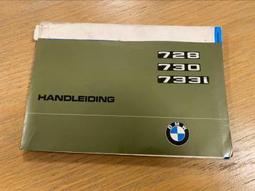 BMW handleiding 7 serie E23 Nederlandstalig, UNIEK !!