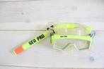 Duikbril met snorkel set van sea pro, Watersport en Boten, Snorkelen, Ophalen of Verzenden, Gebruikt, Snorkelset