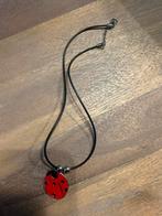 Ketting lieveheersbeestje, Ophalen, Zo goed als nieuw, Rood, Ketting