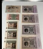 Oude Duitse Bankbiljetten - Diverse Waardes, Ophalen of Verzenden, Euro's, Setje