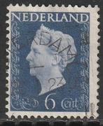Nederland 1947 476 Wilhelmina 6c, Gest, Postzegels en Munten, Postzegels | Nederland, Ophalen of Verzenden, Na 1940, Gestempeld