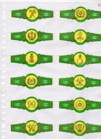 Tabacos de Canarias  NF  Militaire Emblemen  groen, Verzenden, Zo goed als nieuw, Sigarenbandjes