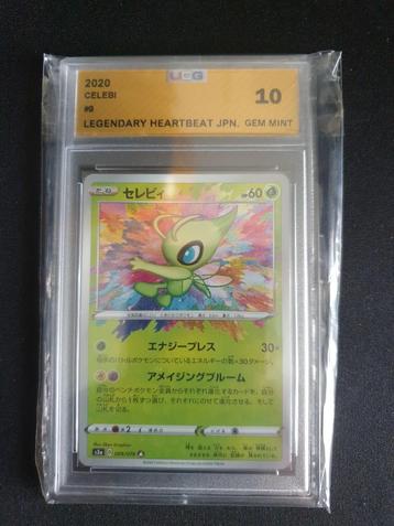 Celebi Amazing Rare 009/076 Legendary Heartbeat UCG 10 beschikbaar voor biedingen