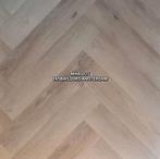 Visgraat klik PVC incl. Ondervloer | Sino licht oak (A'Dam), Nieuw, Bruin, Vinyl, 75 m² of meer