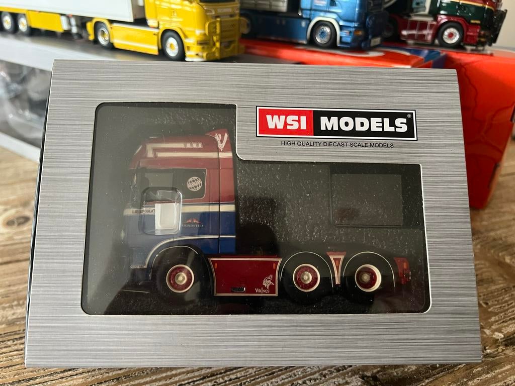 WSI lasse mathiesen  DAF XF Super Space, Hobby en Vrije tijd, Modelauto's | 1:50, Ophalen, Nieuw, Bus of Vrachtwagen, Wsi