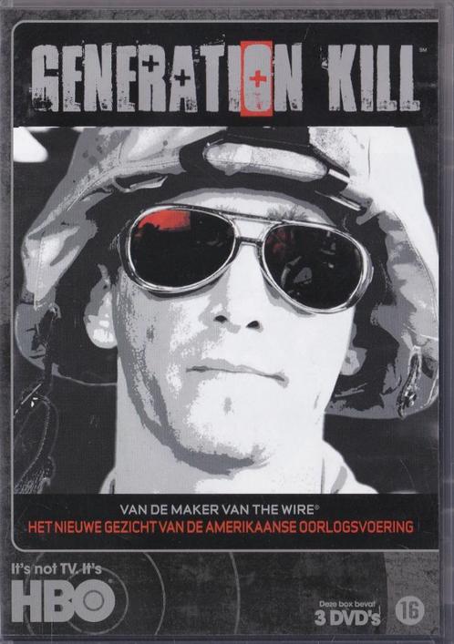 Generation kill ֎ Alexander Skarsgård, James Ransone, Cd's en Dvd's, Dvd's | Tv en Series, Actie en Avontuur, Boxset, Vanaf 16 jaar