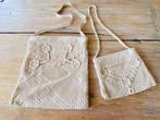 Tas Tasjes handgemaakt gehaakt Nieuw, Ophalen of Verzenden, Nieuw, Beige, Schoudertasje