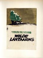 Rein Snapper kaft ontwerp "Theun de Vries - Wilde Lantaarns", Antiek en Kunst, Ophalen, Theun de Vries