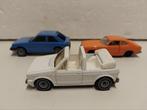 Siku s 3 stuks Volkswagen Golf Ford Escort Ford Capri 3INCH, Ophalen of Verzenden, Zo goed als nieuw, Auto