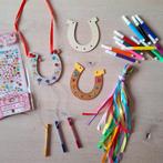 Hoefijzers versieren (knutseltip kinderfeestje), Ophalen of Verzenden, Nieuw, Materiaal