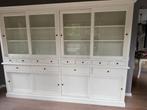 witte kast, Ophalen, Glas, 50 tot 100 cm, Zo goed als nieuw