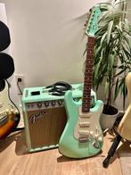 Fender FSR Laquer (Nitro) 60’s Stratocaster Surf Green, Solid body, Gebruikt, Ophalen of Verzenden, Fender