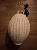 wit stoffen windlicht van RIVERDALE 40 cm hoog, Huis en Inrichting, Woonaccessoires | Schalen en Manden, Ophalen of Verzenden