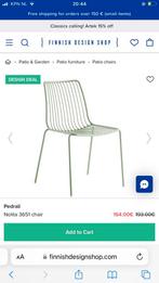 Pedrali Nolita 3650 chairs tuinstoel outdoor garden SET OF 4, Ophalen of Verzenden, Gebruikt