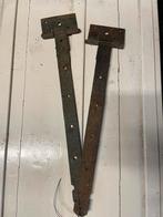 Brocante heng, Doe-het-zelf en Verbouw, Hang- en Sluitwerk, Ophalen, Gebruikt, Klink of Kruk