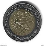 mexico 5 pesos 1999 km 605 unc, Postzegels en Munten, Munten | Amerika, Verzenden, Midden-Amerika, Losse munt