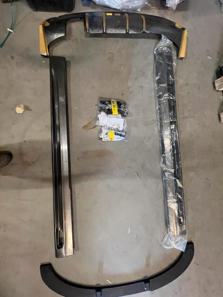 Carbon diffusser sideskirts audi a3 8psportback, Auto-onderdelen, Carrosserie en Plaatwerk, Bumper, Audi, Voor, Nieuw, Ophalen of Verzenden