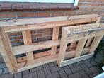 2 houten pallets, Doe-het-zelf en Verbouw, Hout en Planken, Ophalen, Overige houtsoorten, Minder dan 200 cm, Pallet
