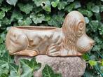 Vintage hond bloempot Sylvac Sad Sam, Tuin en Terras, Bloempotten, Rond, Ophalen of Verzenden, Aardewerk, Minder dan 40 cm