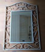 Brocante spiegel, Ophalen of Verzenden, Gebruikt, Rechthoekig, Minder dan 100 cm