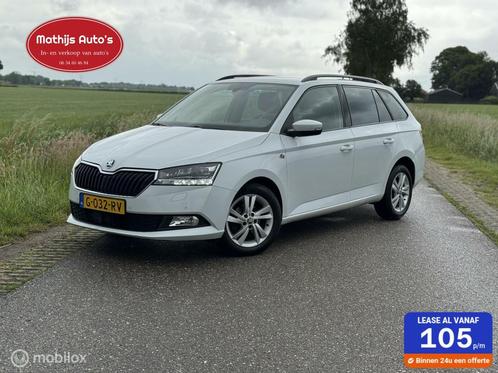 Skoda Fabia Combi 1.0 TSI Clever FR LED Navi Clima Cruise BT, Auto's, Skoda, Bedrijf, Te koop, Fabia, ABS, Airbags, Airconditioning