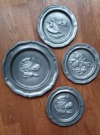 Tinnen wandborden, Antiek en Kunst, Ophalen of Verzenden