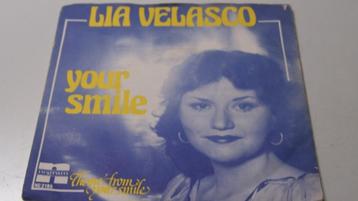 nederpop single 1976 LIA VELASCO your smile /theme from your