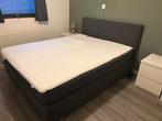 Boxspring 160x200 (zo goed als nieuw), Huis en Inrichting, Ophalen, Zwart, Tweepersoons, Zo goed als nieuw