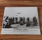 Duitse WO2 Ein Feldflugplatz in Belgien kriegsberichter foto, Verzenden, Landmacht, Duitsland, Foto of Poster