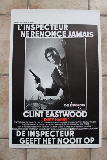 filmaffiche Clint Eastwood The Enforcer filmposter beschikbaar voor biedingen