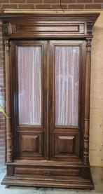 Antieke hoge kast.   Empire stijl, Antiek en Kunst, Antiek | Meubels | Kasten, Ophalen