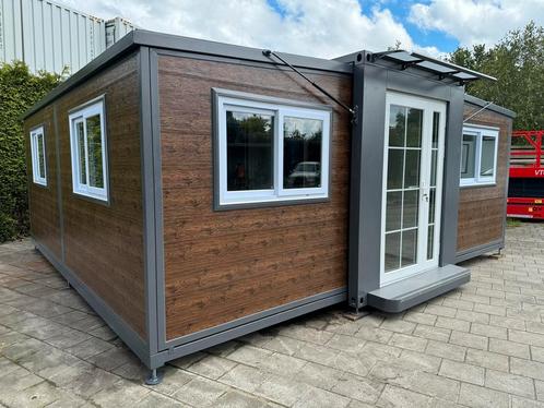 Tiny House / woonunit / chalet nieuw uit voorraad leverbaar, Caravans en Kamperen, Stacaravans, tot en met 4, Ophalen