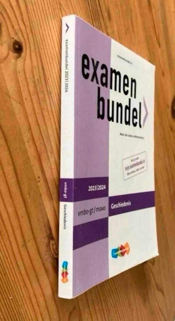 Geschiedenis examenbundel VMBO 2023/2024, Boeken, Schoolboeken, Nieuw, Aardrijkskunde, VMBO, Ophalen of Verzenden