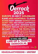 Te koop 2 passe partout tickets Oerrock 2025 29 mei, Tickets en Kaartjes, Evenementen en Festivals, Twee personen