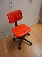Bureaustoel, Huis en Inrichting, Ophalen, Gebruikt, Oranje, Bureaustoel