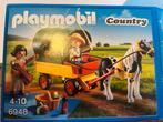 Playmobil Menwagen met Paard - Set 6948, Ophalen of Verzenden, Gebruikt, Complete set